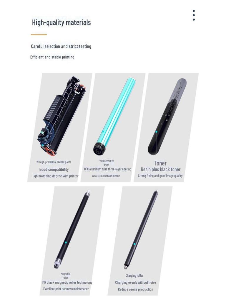 Gezhige Compatible Toner Cartridge for HP M251n, CF210A, M251NW, M276N, M276NW Pro 2.