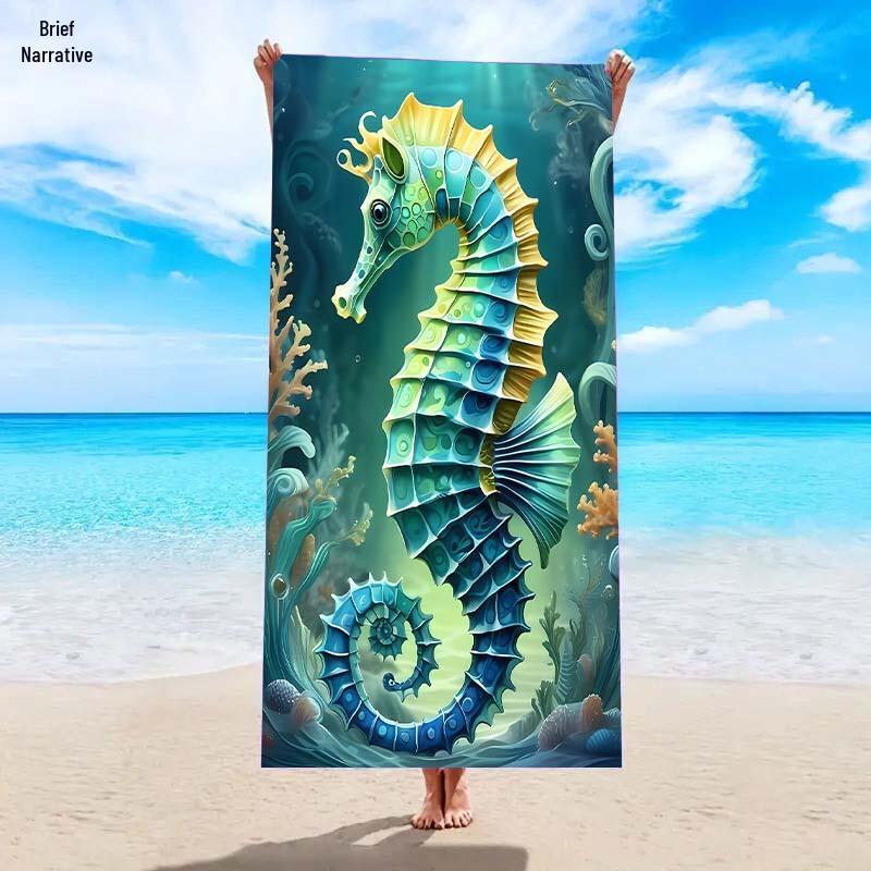 Xujian Microfiber Quick-Dry Beach Towel 150x75cm