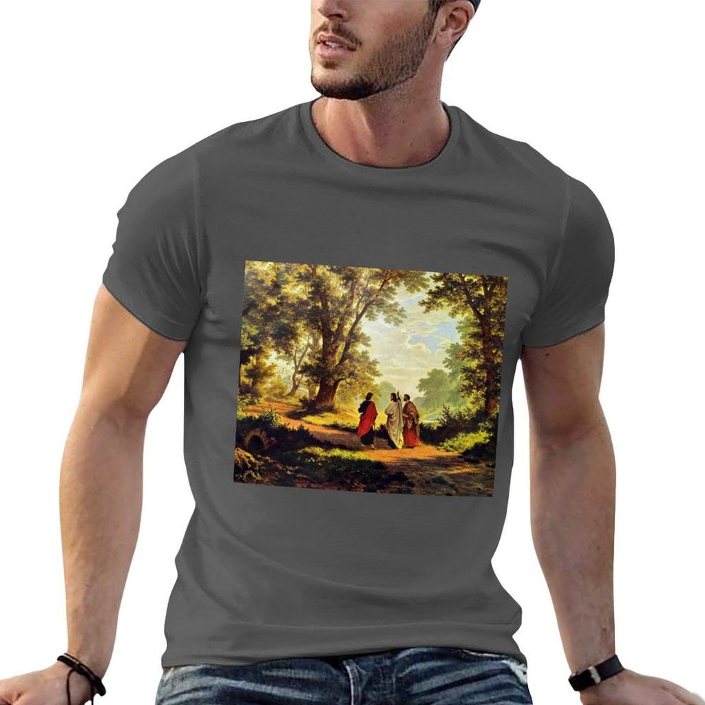 Road To Emmaus TShirt man t shirts graphic graphic t shirts for man TShirt