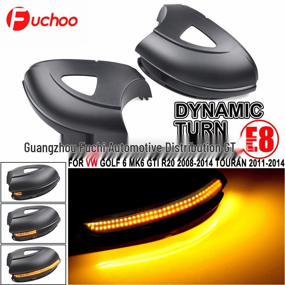 Touran Golf 6 LED Dynamic Sequential Turn Signal Light (Reversing Mirror, With/Without Hole)