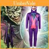 Dc Comics Joker Cosplay Costume For Gaming And Stage Performance