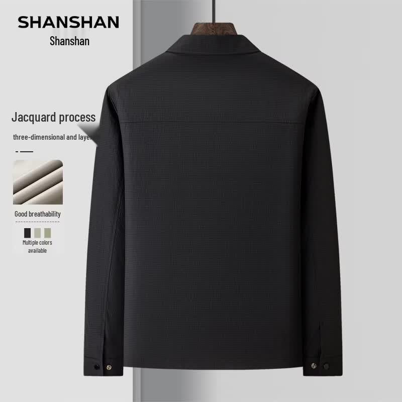 SHANSHAN Men s Lapel Business Casual Thin Jacket 170