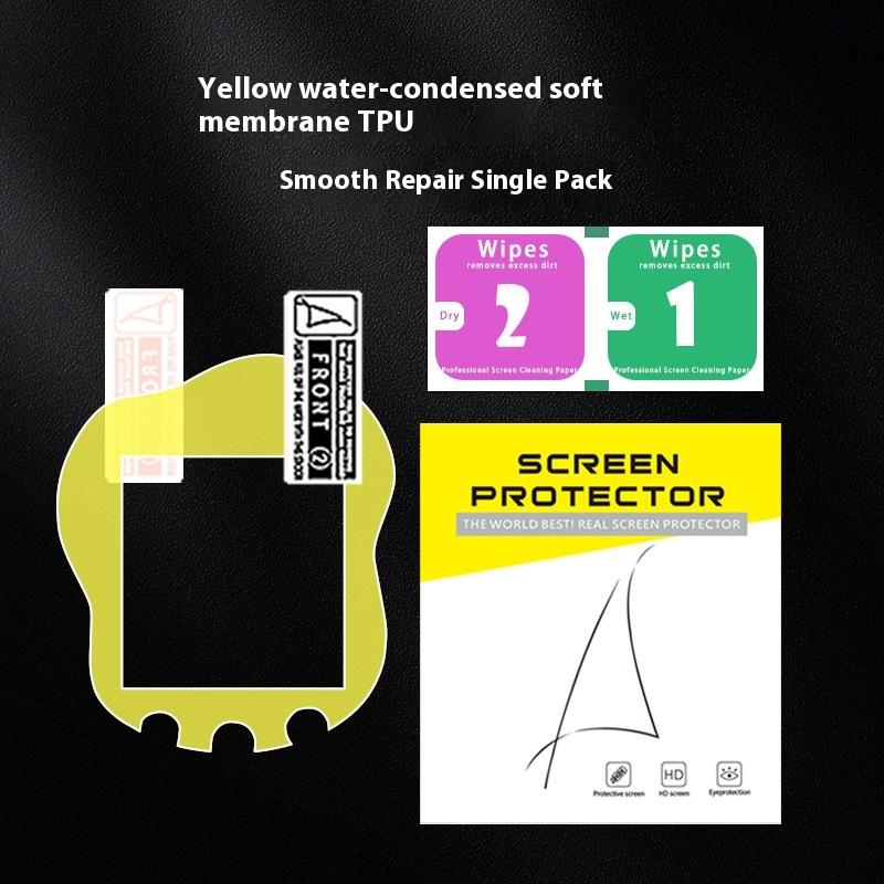 HD Anti-Scratch PET/TPU Screen Guard Protector Film Set For Tamagotchi Game Console Anti-Fingerprint Uni Band Pet Accessories