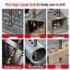 ZONYE Cobalt Stainless Steel Twist Drill Bit
