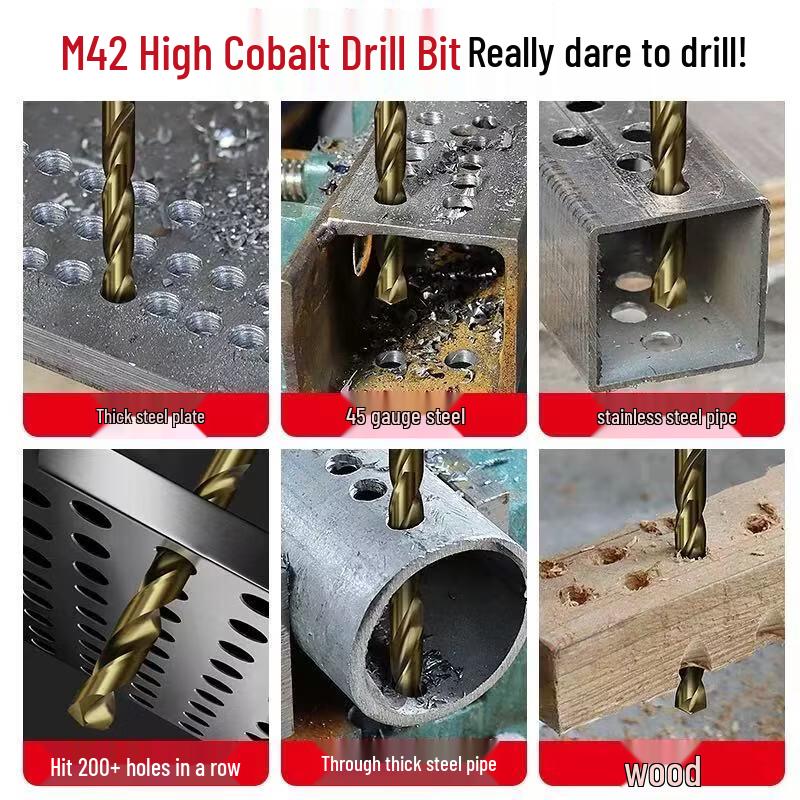 ZONYE Cobalt Stainless Steel Twist Drill Bit