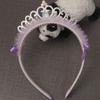 Crown Hair Accessories for Little Girls Sweet Fresh Sweet Mesh Bow Hair Clamp and Children's Hair Band Girl's Crown Headband