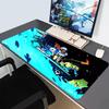 HYBXAXC Computer Laptop Mauspads Undertale Großes Gaming-Mauspad Tastaturpads Schreibtischunterlage PC-Gamer-Mausmatte Silikon-Mauspad
