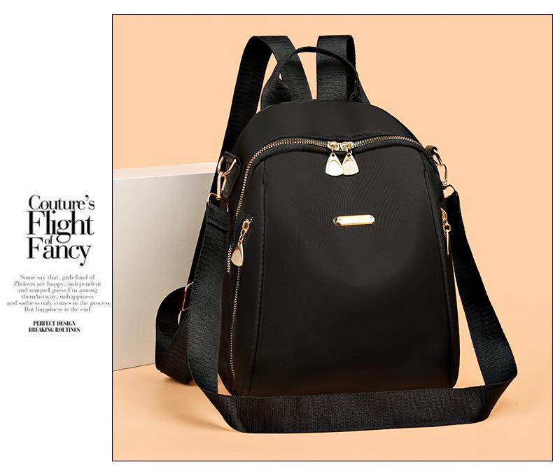 Versatile Korean Style Fashion Backpack for Women - High-End Oxford Cloth