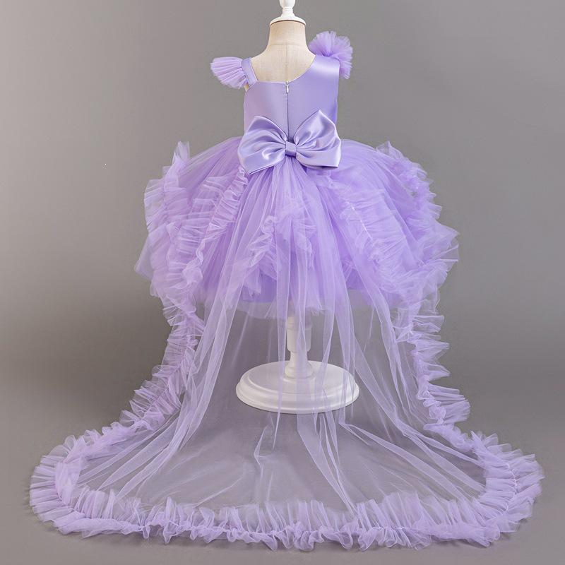 Netz-Tüll-Abendkleid für Mädchen zum Geburtstag