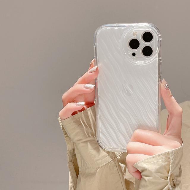 

Нескользящий волнистый противоударный чехол Jane для телефона Iphone 11 12 Mini 14 Pro Max 7 8 Plus 13promax X Xsmax Xr, симпатичная задняя крышка в виде ракушки for iphone 13