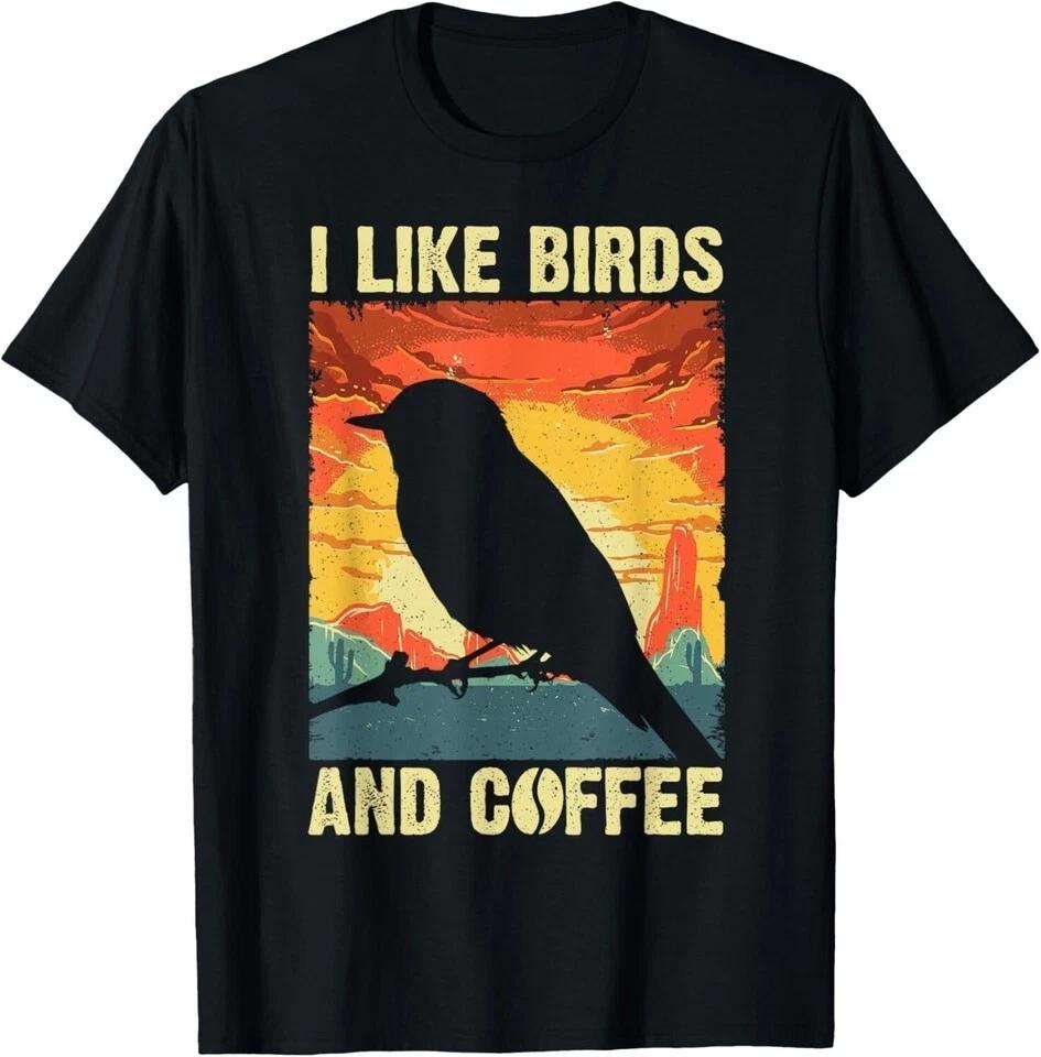 Best Bird Art For Men Women Birding Nerd Birder Bird Watcher Unisex T-Shirt S