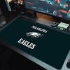 Philadelphia Eagles pelės kilimėlis Didelis žaidimų stalo paminkštinimas Neslystantis nešiojamojo kompiuterio planšetinio kompiuterio didelis pelės kilimėlis XXL matas Mini PC žaidimų kilimėlis su užrakinamais kraštais