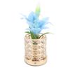 Crystal Flower Lamp Rechargeable 3 Color Modes Artificial Lily Touch Dimmable Bedside Lamp for Night
