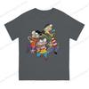 T-shirt 100% Cotone Ed Edd N Eddy Le Disavventure T-shirt Unisex Cartoon Network Anni '90 Assorbente Sudore Casual Maniche Corte S6xl