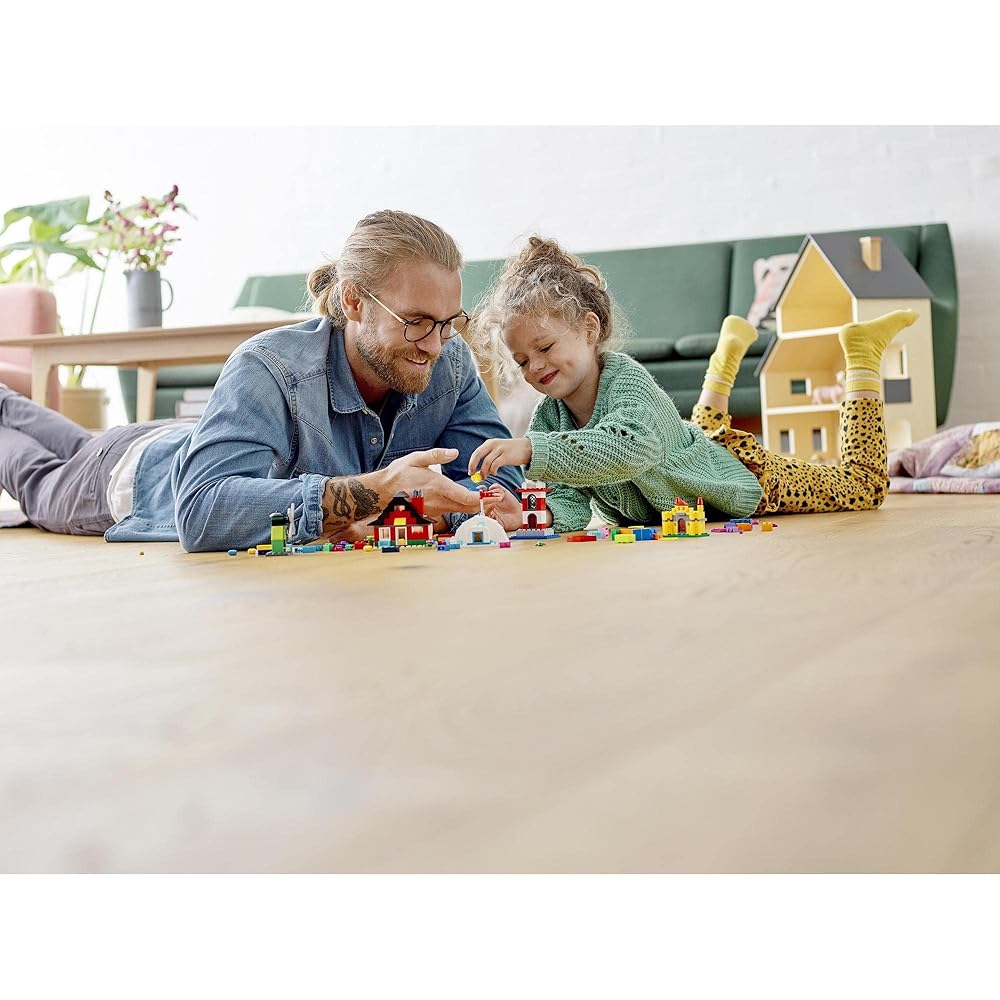 LEGO Classic Idea Pieces House Set 11008 Building Blocks Toy for Boys and Girls Ages 4 and Up