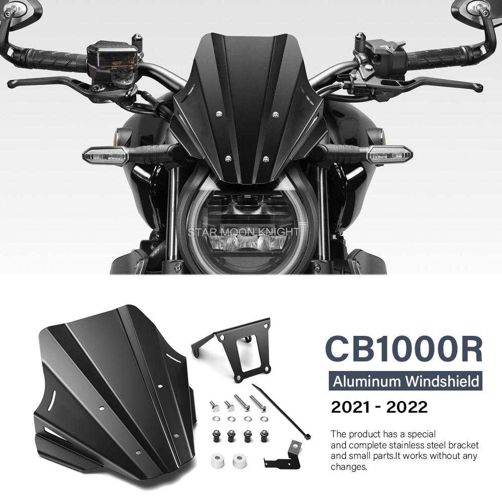 

Регулируемый обтекатель лобового стекла мотоцикла для HONDA CB1000R CB1000 R CB 1000 R 2022, аксессуары, ветрозащита