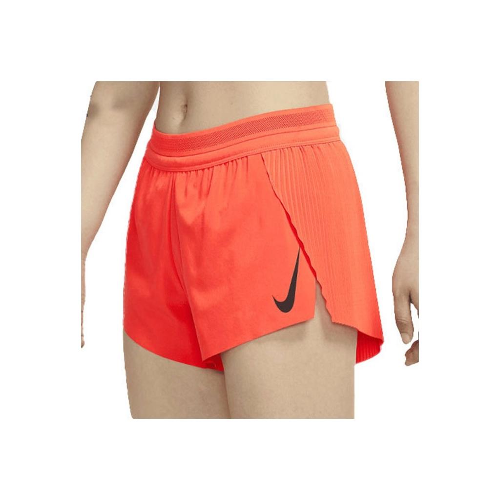 Nike Aero Swift Retro Side Split Fitness Running Shorts Women Shorts Orange CZ9399-635