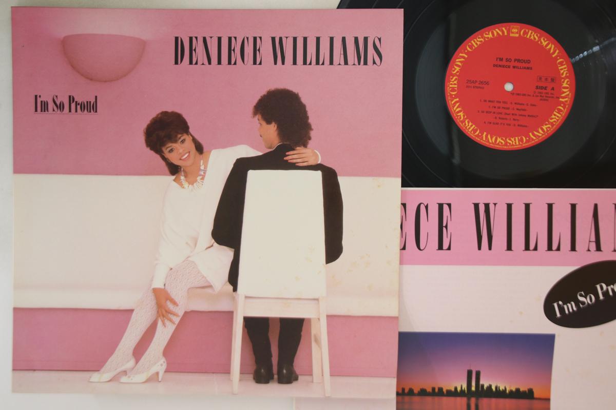 

LP Record DENIECE WILLIAMS - I m So Proud 25AP2656PROMO CBS SONY 1983 Japan Soul/Funk Used