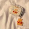 Cartoon for AirPods 1 /1 Generation Earphone Case Cute Winnie the Pooh Apple Pro1 Generation Transparent Soft Case