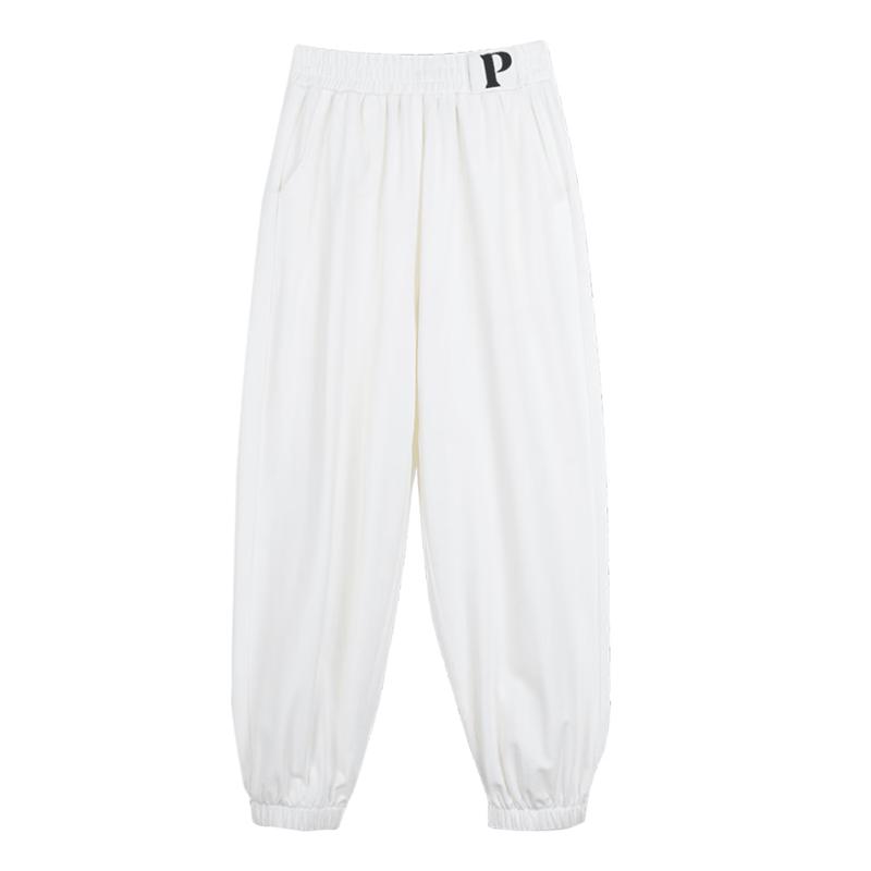 

LUSON Girls Stain-Resistant Loose Casual Pants 140