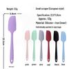 All-in-One Silicone Baking Spatula & Leveling Knife Set