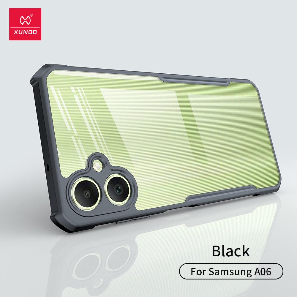 

Xundi Samsung A06 Phone Case: Protective Cover for Samsung A06 Samsung A06 прохладный черный