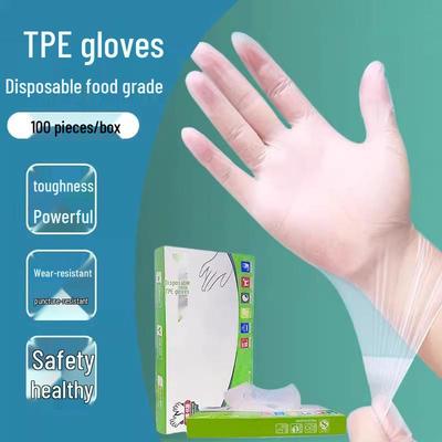 Verdickte Einweg-Handschuhe in Lebensmittelqualität: Wasserdicht, Verschleißfest, Ölbeständig für Gastronomie, Haushalt und Kosmetik