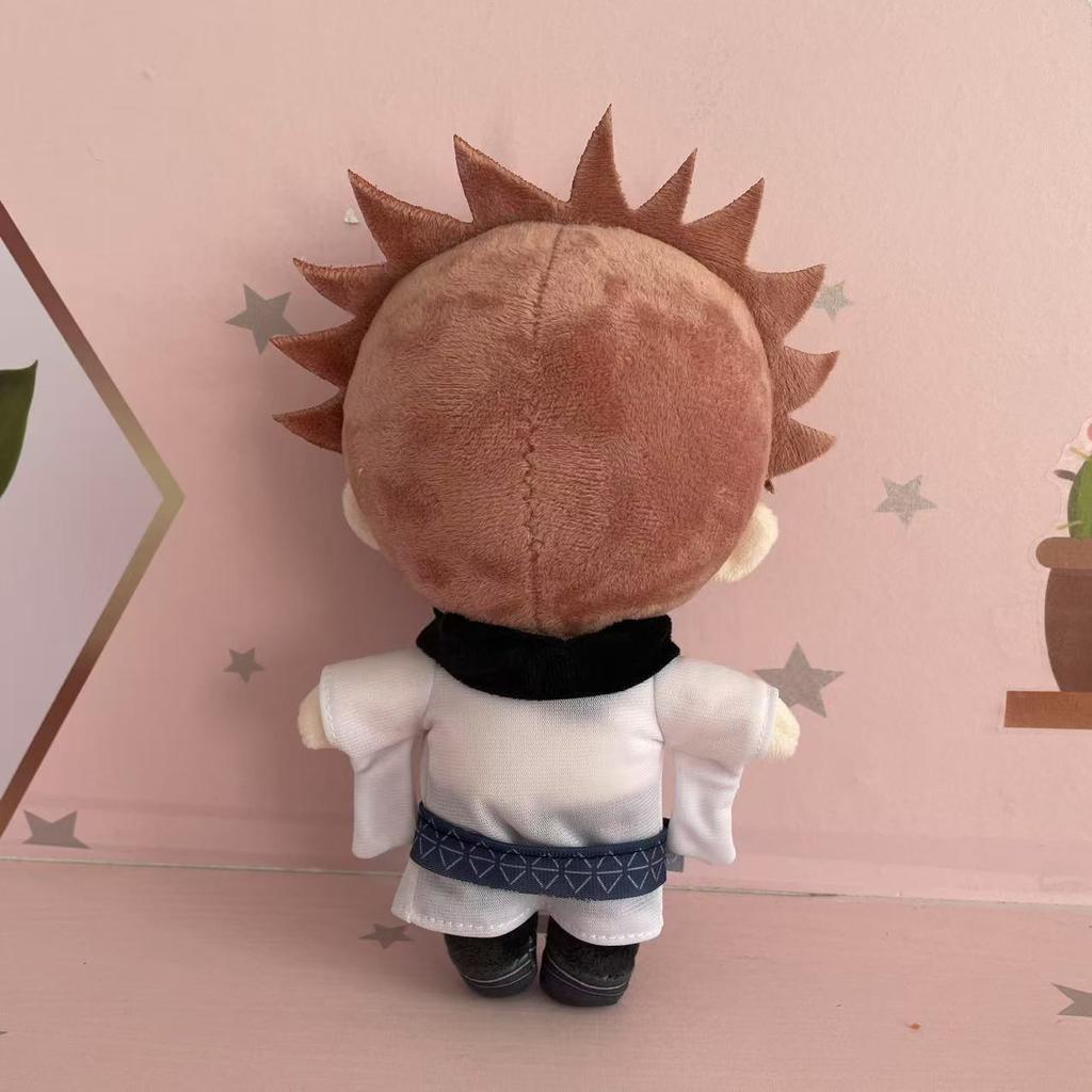 20cm Cartoon Ryomen Sukuna Itadori Yuji Plüschtier Cosplay Jujutsu Kaisen Charakter Niedliches Weiches Kuscheltier Für Anime-Fans