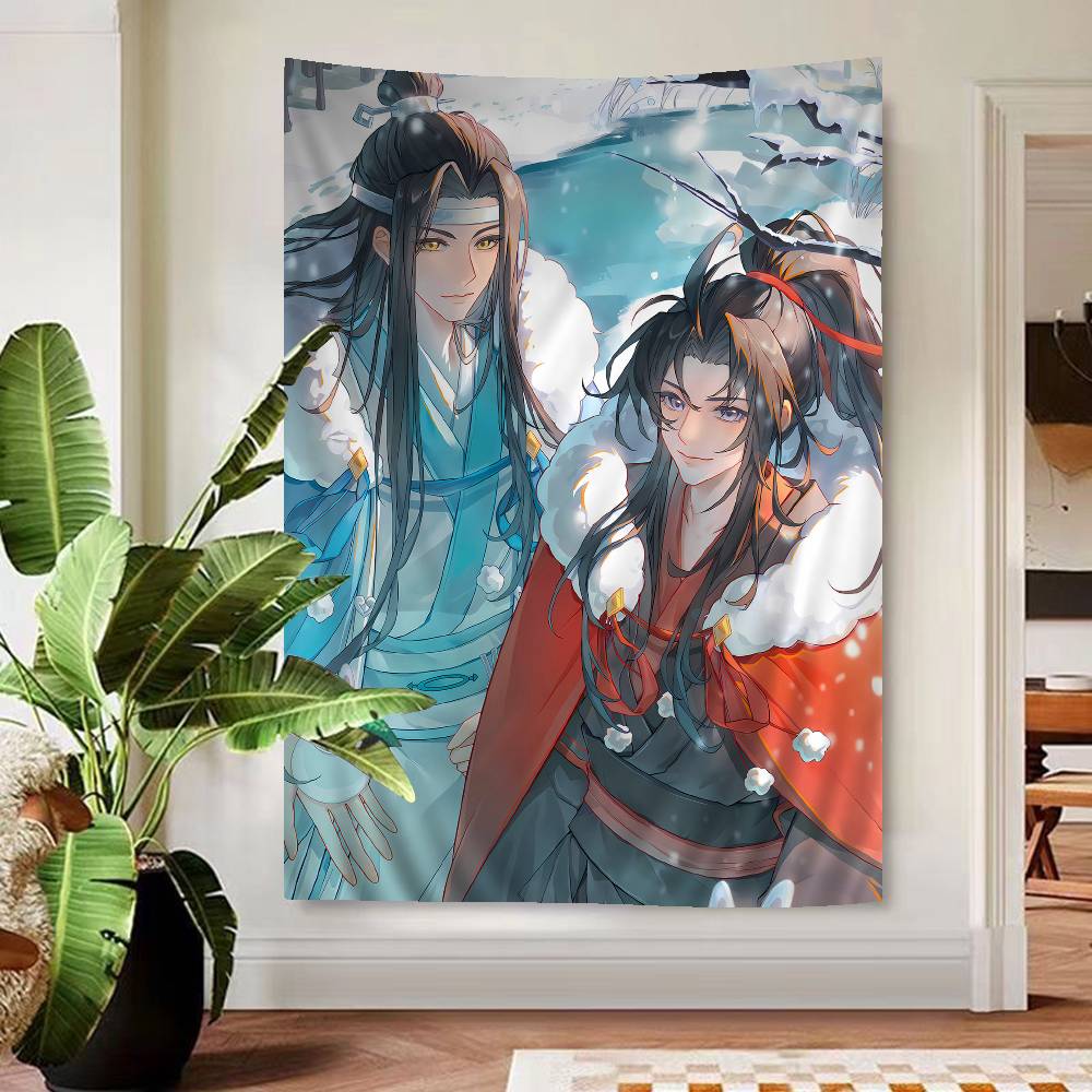 

Anime Mo Dao Zu Shi Colorful Tapestry Wall Hanging Bohemian Wall Tapestries Mandala Wall Art Decor 74x94cm(29x37in)