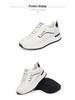 Women's Lightweight Soft Sole Sneakers - Casual White All-Match Travel & Running Shoes for Spring & Autumn