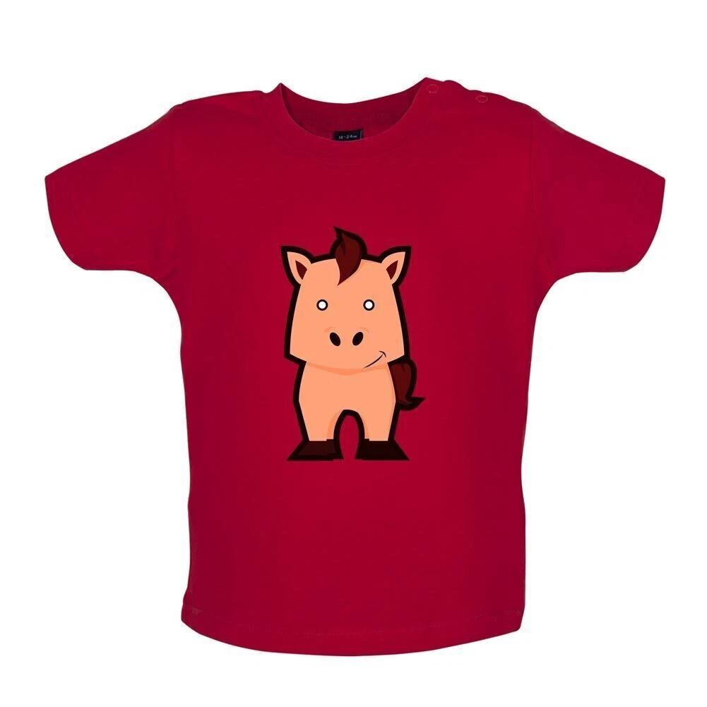 Cute Horse - Baby / Romper - Horse Ride Riding Jockey Kids Cartoon 160