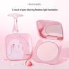 Hua Tang Touch-up Setting Powder: Dual Use, Long-Lasting, Silky Soft Focus for Makeup.