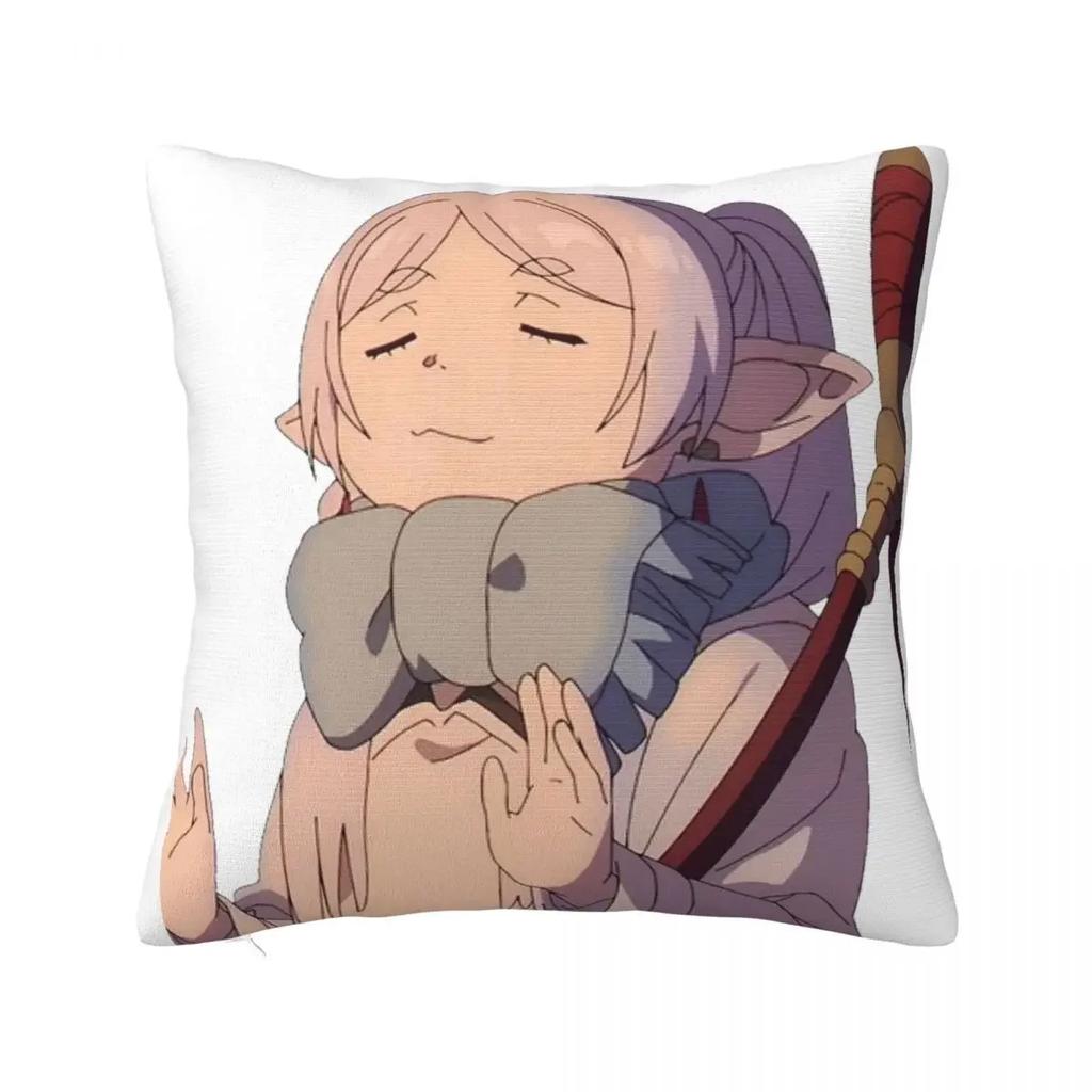 Frieren Eyes Sousou No Frieren Pillowcase Polyester Cushion Cover Gift Pillow Case Cover Home Square