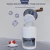 Portable Manual Ice Crusher & Shaved Ice Machine for Smoothies and Soft Serve