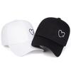 New Love Plane Embroidered Baseball Cap Men and Women Outdoor Leisure Sunscreen Hat Adjustable Cotton Couple Hats Travel Caps
