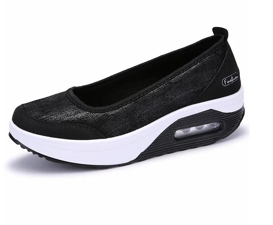 

Мода 2025Новая женская обувь Модные туфли-лодочки с мелким вырезом Слипоны Комфортные лоферы Обувь для женщин Платформа Обувь Zapatos Mujer 35 чёрный