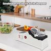 Chef Knife Sharpener with Protective Cover Electric Sharpener Machine USB Charing for Quick Sharpening Polishing