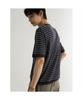 8SECONDS Natural Stripe Short Sleeve Knit Navy