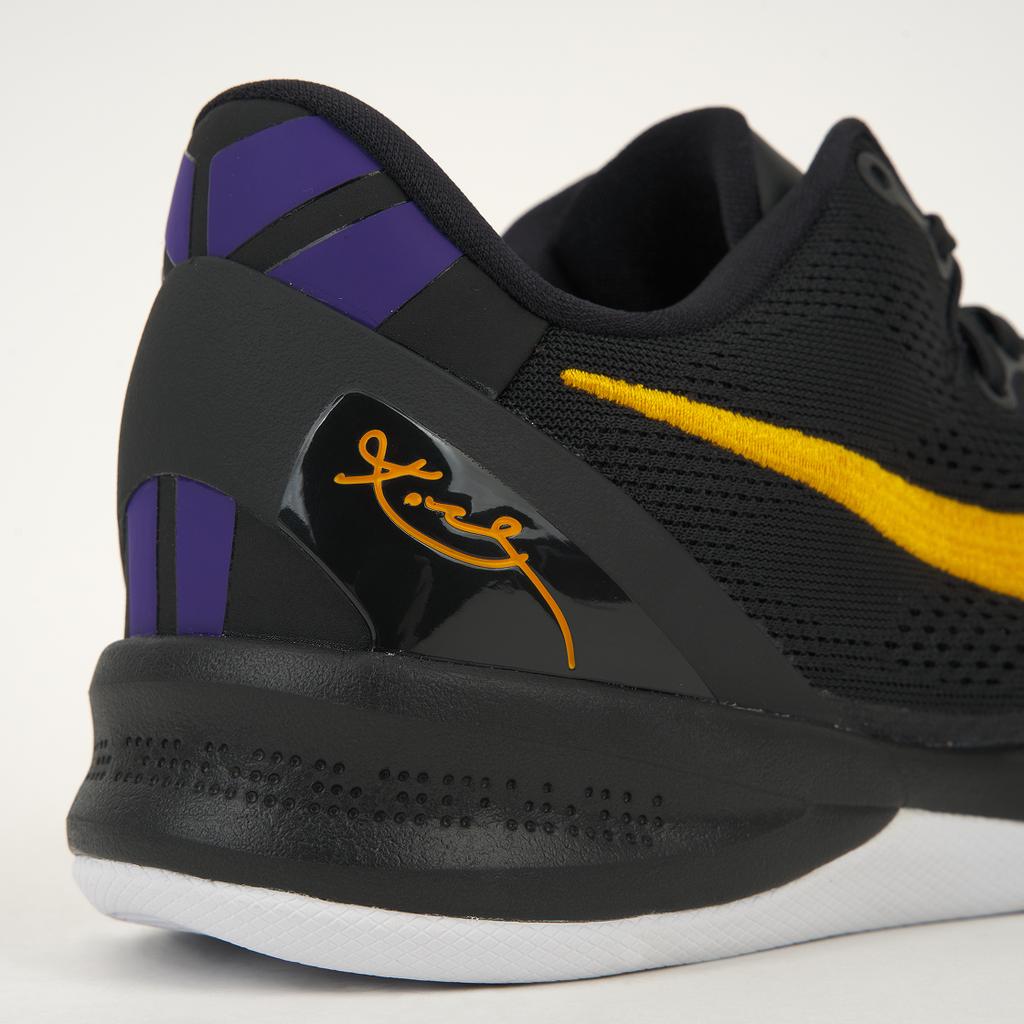 Nike Kobe 8 Protro Lakers Away Unisex Sneakers Black University-Gold White HF9550-001