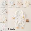 Newborn Baby Romper Jumpsuit With Pure Cotton Fabric For Infants And Toddlers