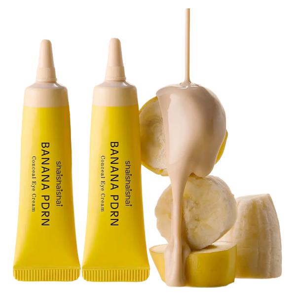 

ShaiShaiShai Banana Dark Circle Conceal Eye Cream 15g, 30g (6 Options) #Cream 15g x 2pcs