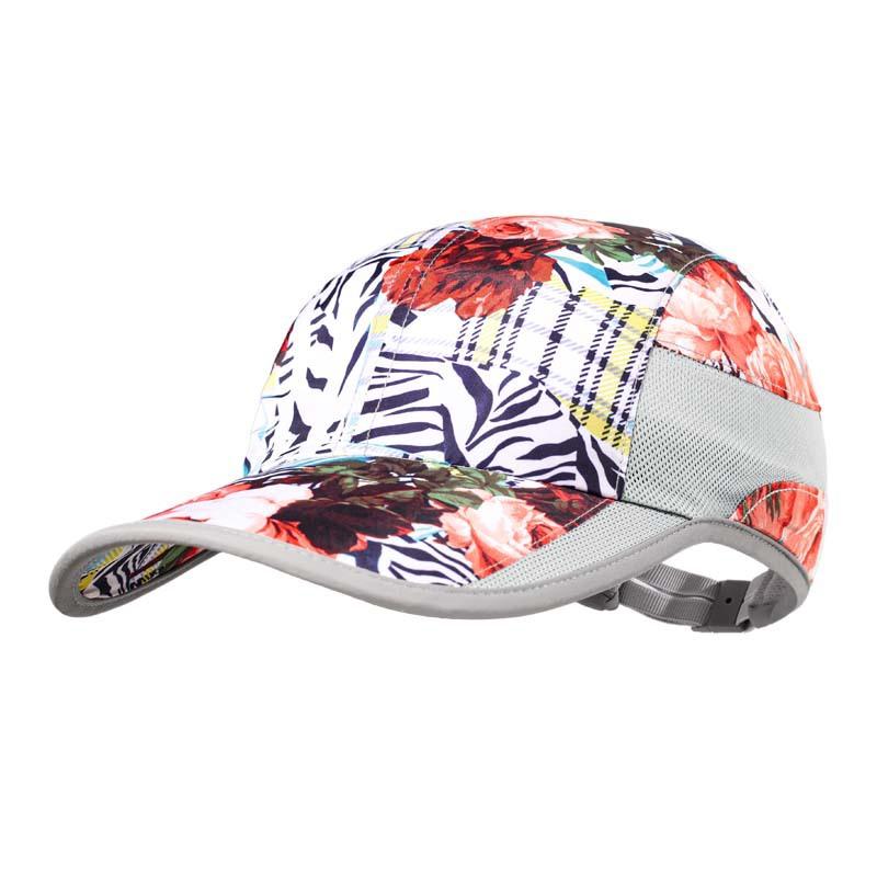 Summer Flower Cloth Breathable Baseball Cap Men's Fishing Cap Outdoor Travel Women's Casual Versatile Sun Hat