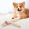 Wood Chew Toy For Dogs 2X Coffee Wood Dog Chew Stick Natural Teether Reduces Boredom Teeth Cleaning Tool Promotes Teeth Health