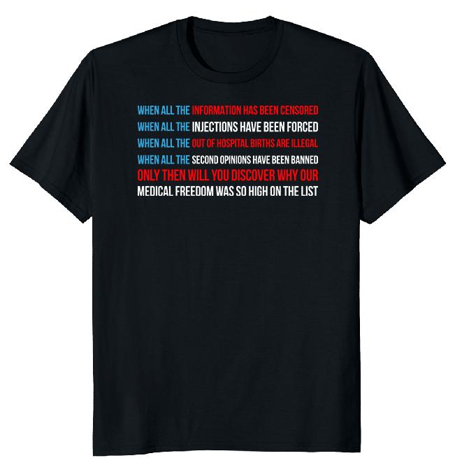 American Flag Medical Justice Unisex T-shirt