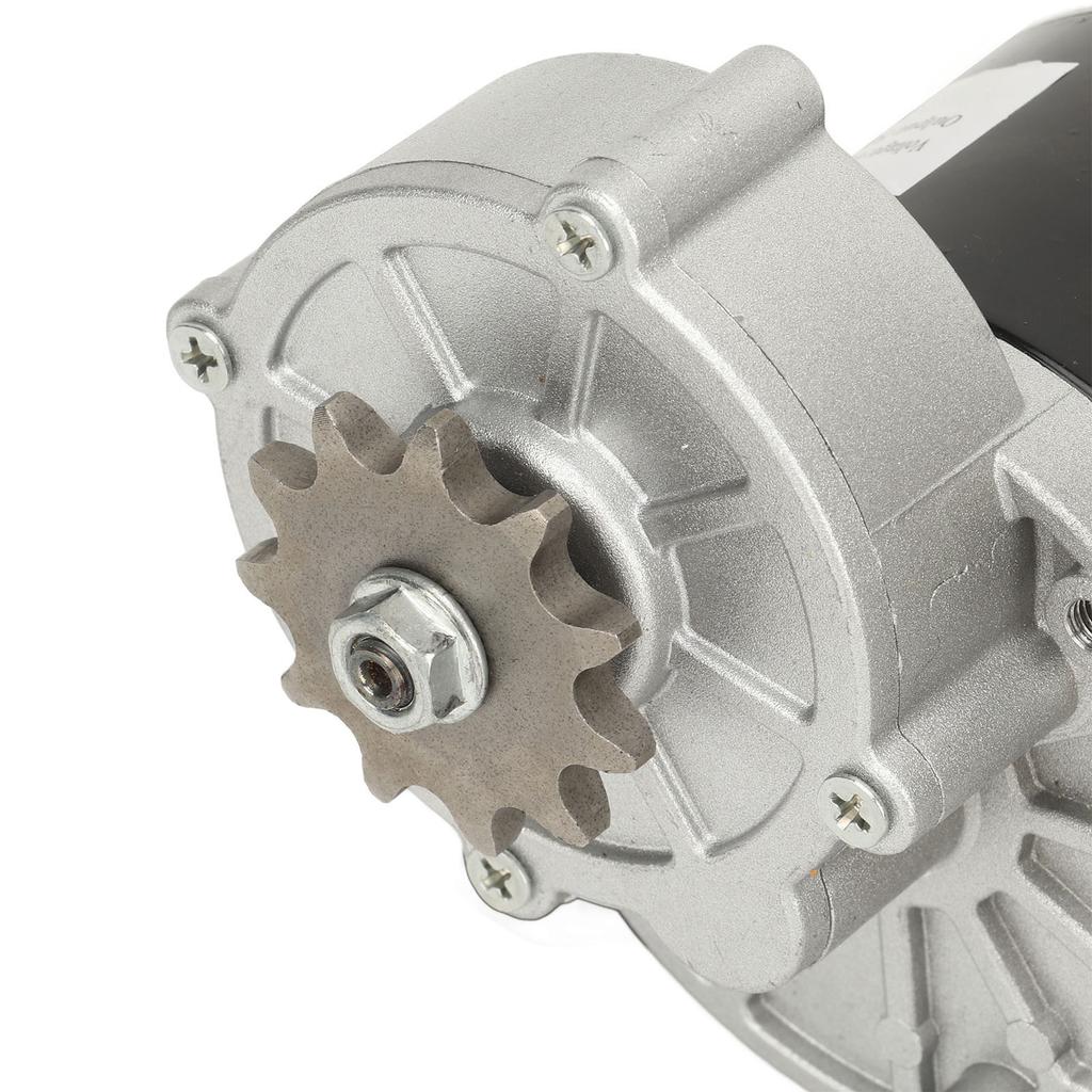 ZY1020 Electric Vehicle Geared Motor 12V 500W 11 Tooth Gear Reduction Motor for Off Road Motorcycles