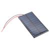 5V 120mA  0.8W Small Solar Plate Cell With Wire Polycrystalline Solar Cells Charging Panel Solar Cell Plate for Light