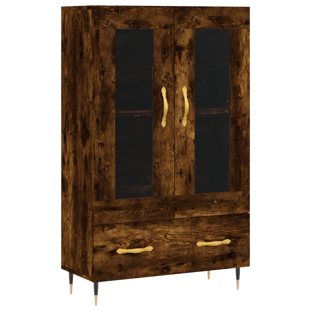 Highboard Smoked Oak 69.5 x 31 x 115 cm Particleboard