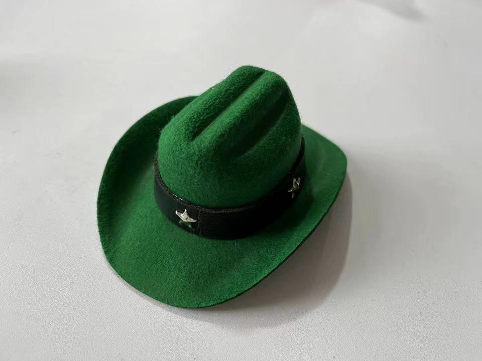 Denim Cowboy Hat with Star for Cats & Small Dogs
