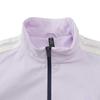 Adidas Striped Comfortable Soft Breathable Skin-Friendly Long Sleeve Jacket Unisex Jacket Purple KA9751
