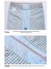 Men's Mid-Length Summer Cotton Linen Elastic Waist Beach Shorts
